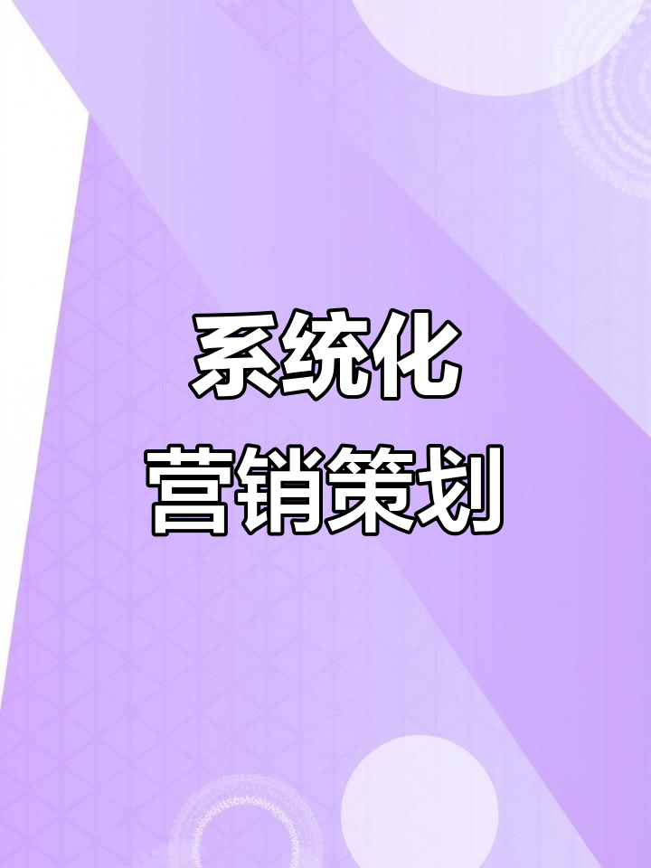 从资源到创意 市场营销活动策划的全方位系统规划指南